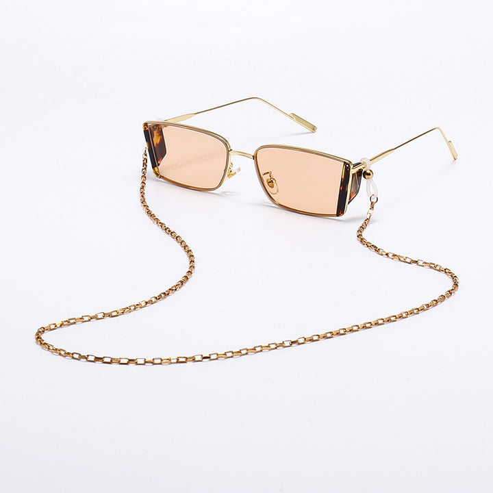 Modische Brillen mit stylischer Kette Karnz