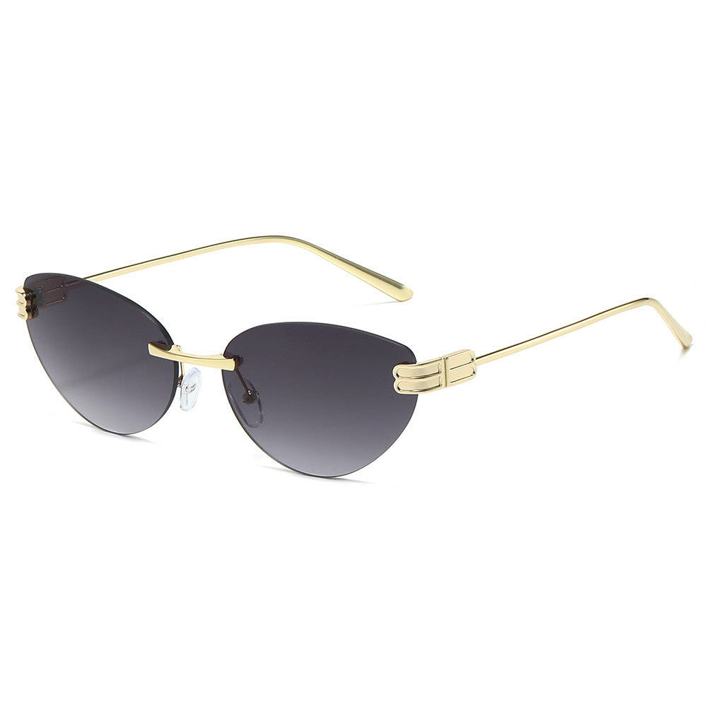 Einzigartige Winkel-Katzenaugen-Sonnenbrille Karnz