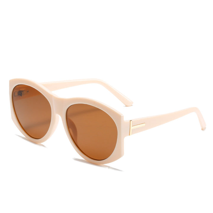 Oversized Vintage-inspirierte Mode-Sonnenbrille Karnz