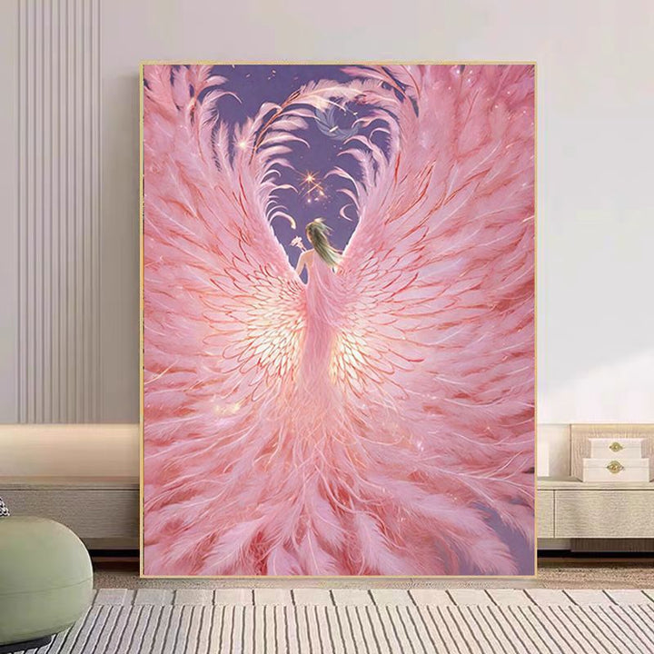 Traumhaftes Fantasy Landschaft Wandkunst Karnz