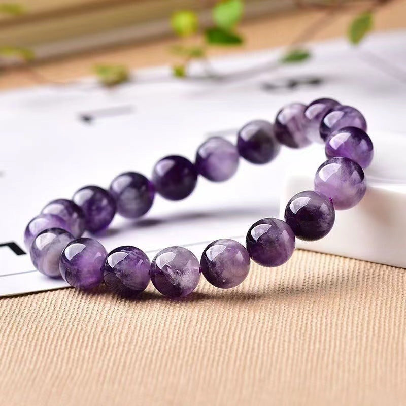 Handgemachte Amethyst Edelsteinarmband Karnz