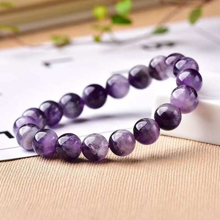 Handgemachte Amethyst Edelsteinarmband Karnz