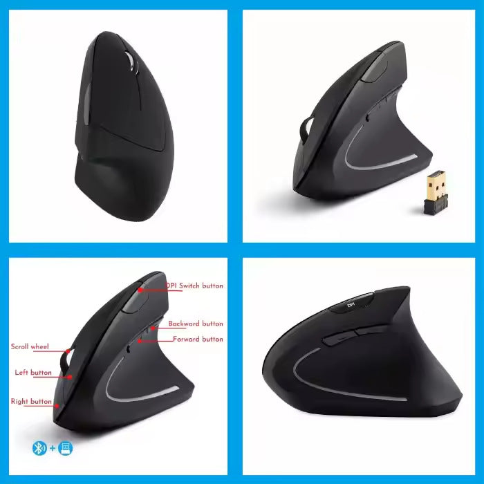 Ergonomische Vertikale Wireless Maus Karnz