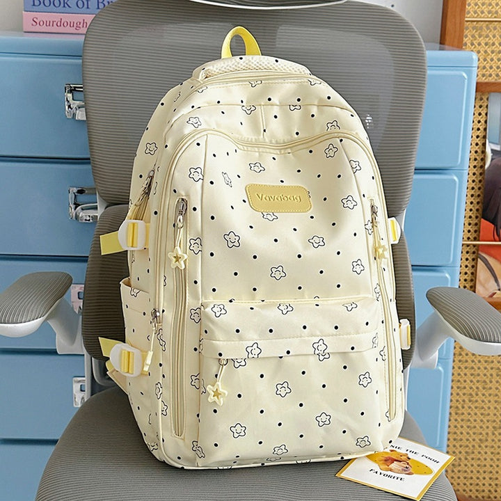 Trendige Floral Print Rucksack Karnz