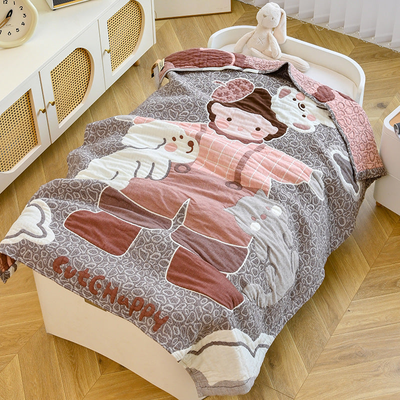 Damen Kuscheldecke mit charmantem Prinzessinnen-Design Karnz