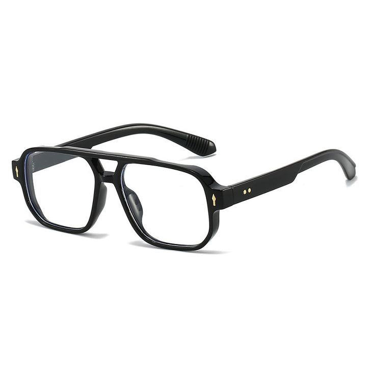 Oversized geometrische Sonnenbrille mit verbesserter UV-Schutz Karnz