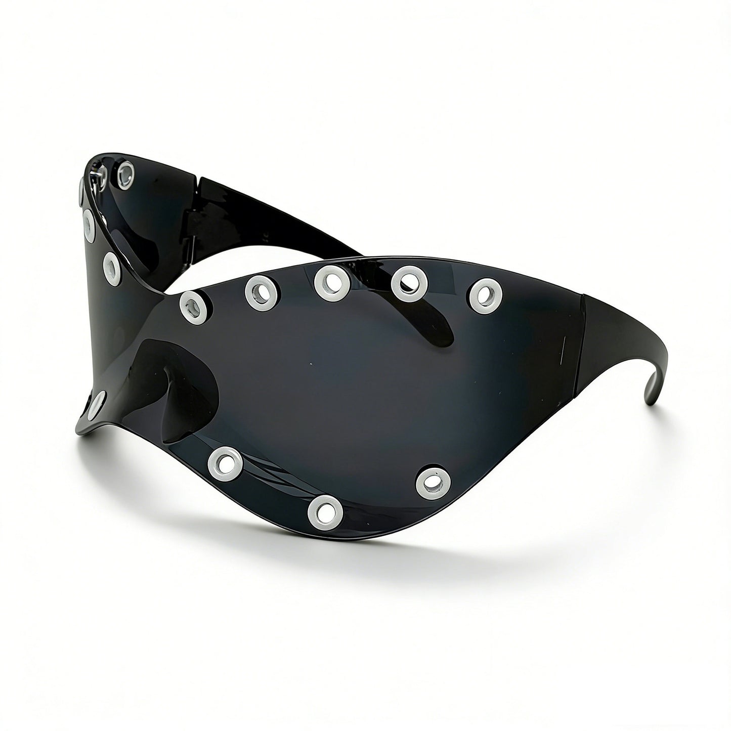 Damen Sportliche Designer-Sonnenbrille mit innovativen Metallakzenten Karnz