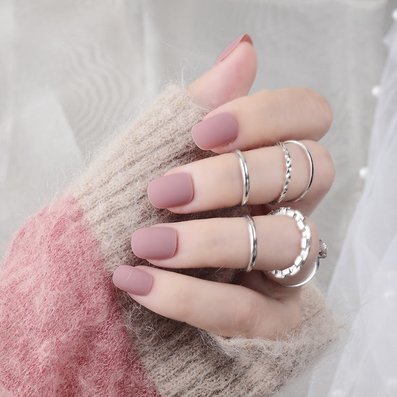 Matte Press-On Nagelset Karnz