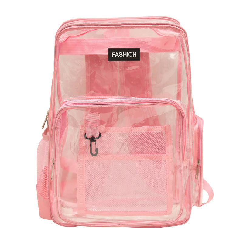 Transparenter Klarer Rucksack