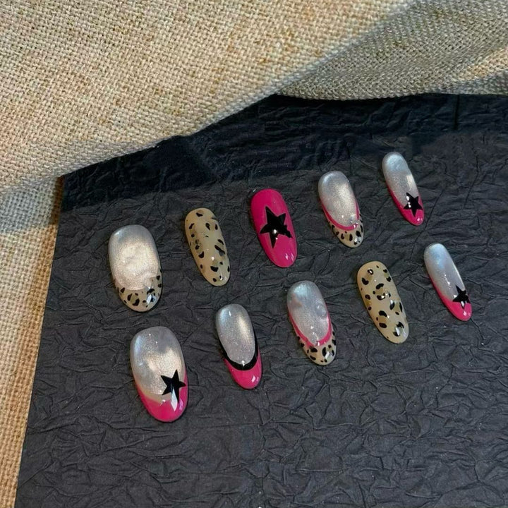 Künstlerisches Ombre Glitter Nagelkunst Set Karnz
