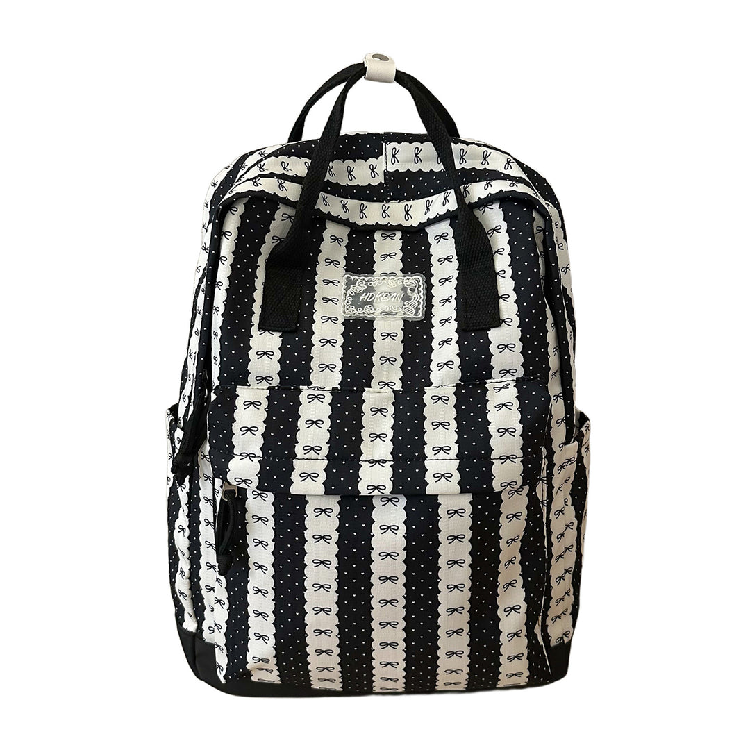 Verspielter Grafikdruck Rucksack Karnz