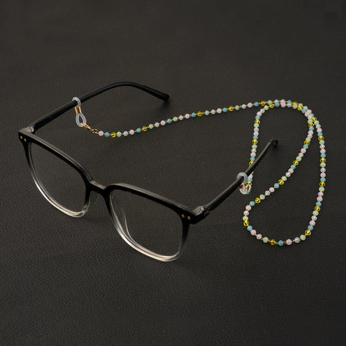 Bunte Perlen Brillenhalter Kette Karnz
