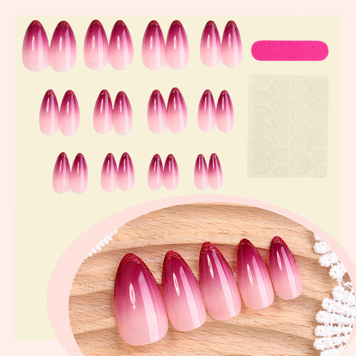 Gradient Ombre Press-On Nail Set Karnz