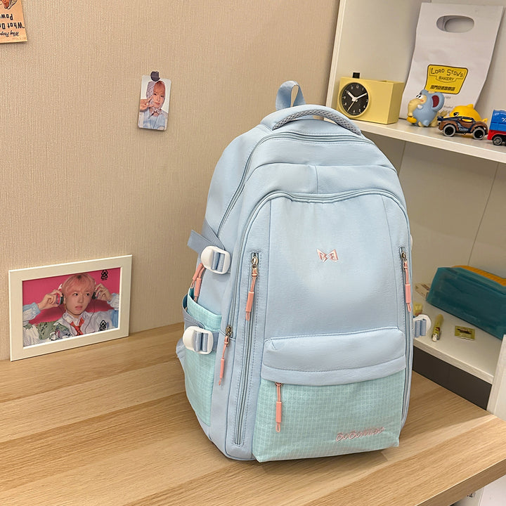 Stylischer Mehrfachfächer-Laptop-Rucksack Karnz