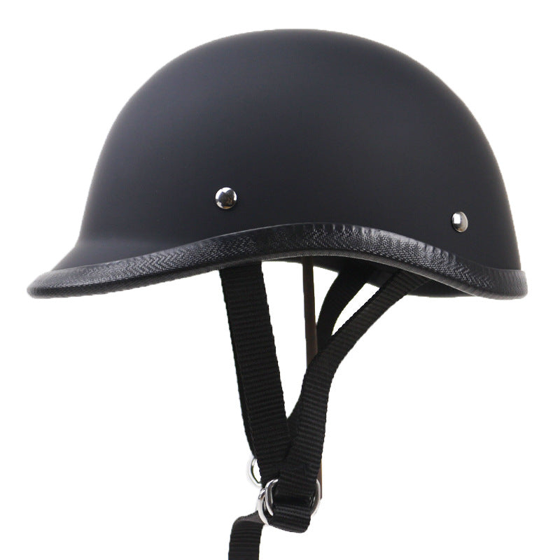 Klassischer schützender Motorradhelm Karnz