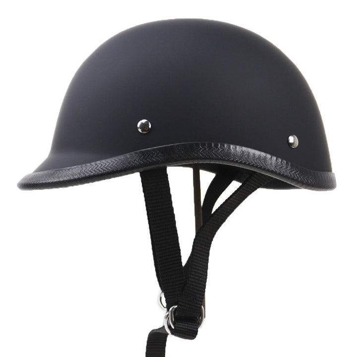 Klassischer schützender Motorradhelm Karnz