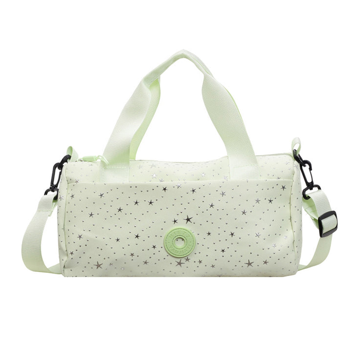 Stylische Sport-Duffle mit Sternmuster