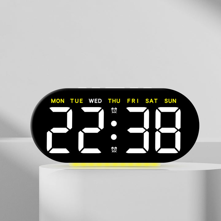 Digitaler Led Wecker mit Multifunktionaler Datumsanzeige Karnz