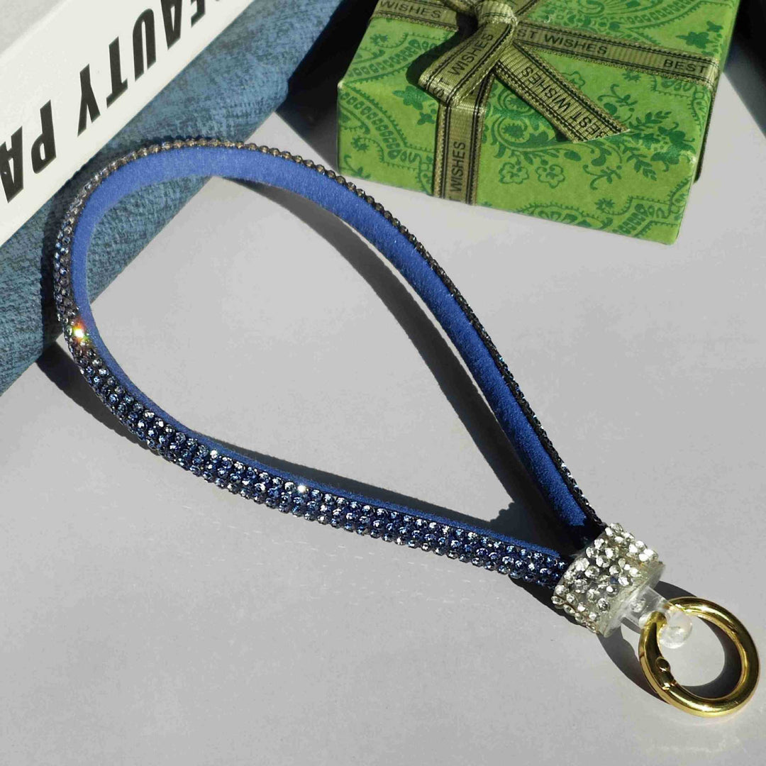 Glitzernder Strass-Handy-Lanyard Karnz