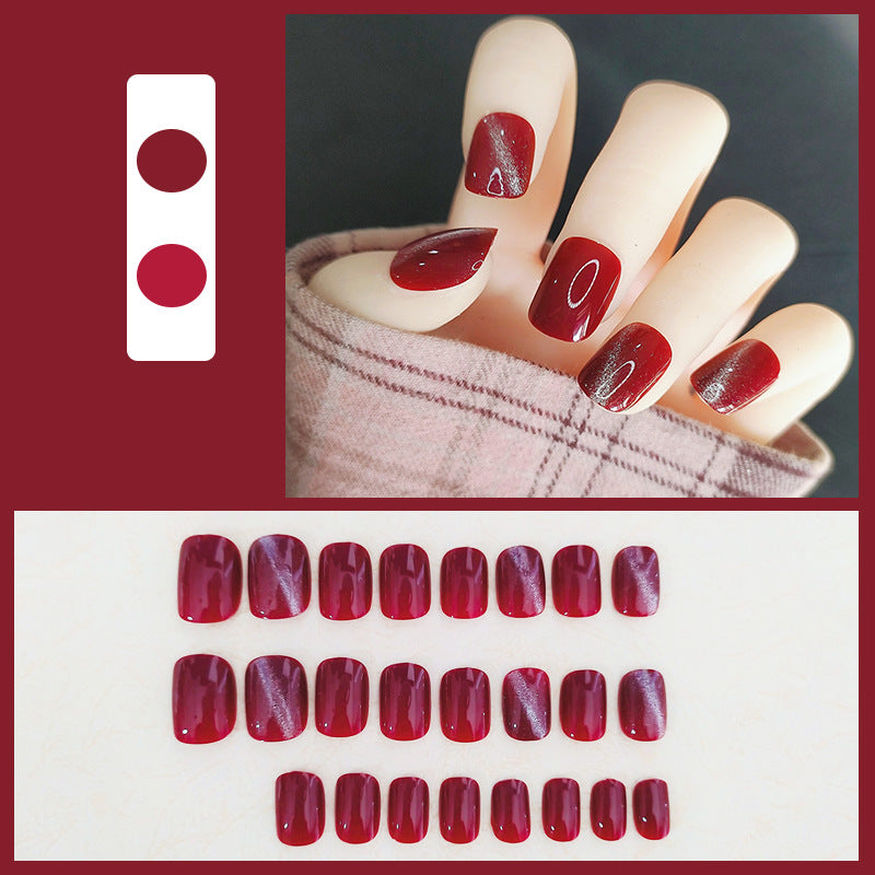 Ombre Glossy Press-On Nagelset