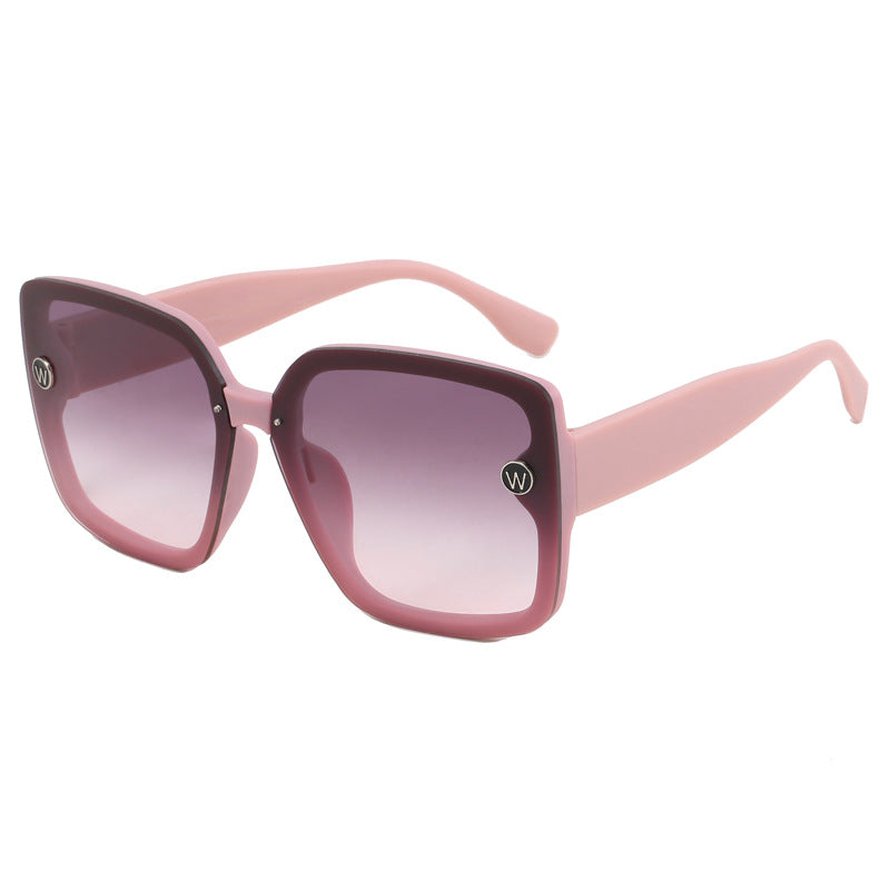Damen modische quadratische Sonnenbrille mit extravagantem Design Karnz