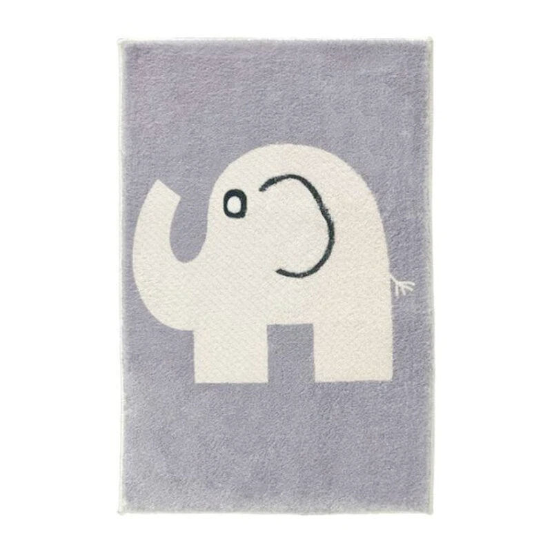 Niedlicher Kaninchen-Themen Decor-Arbeitsbereich Teppich für das Zuhause