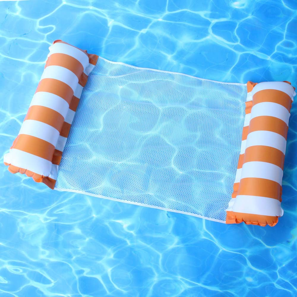 Damen Schwimmsteg mit aufblasbaren Rollen Karnz