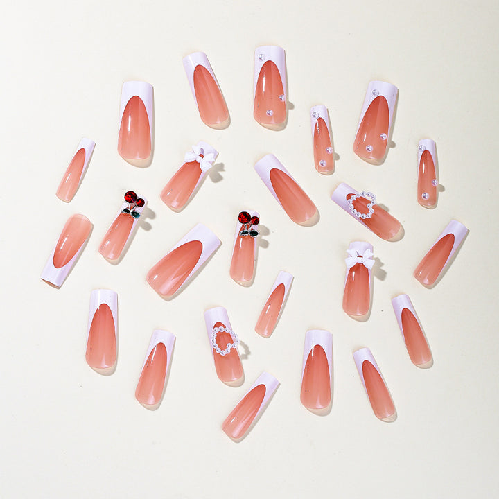Dekorative 3D Nagelkunst Verlängerungen Karnz