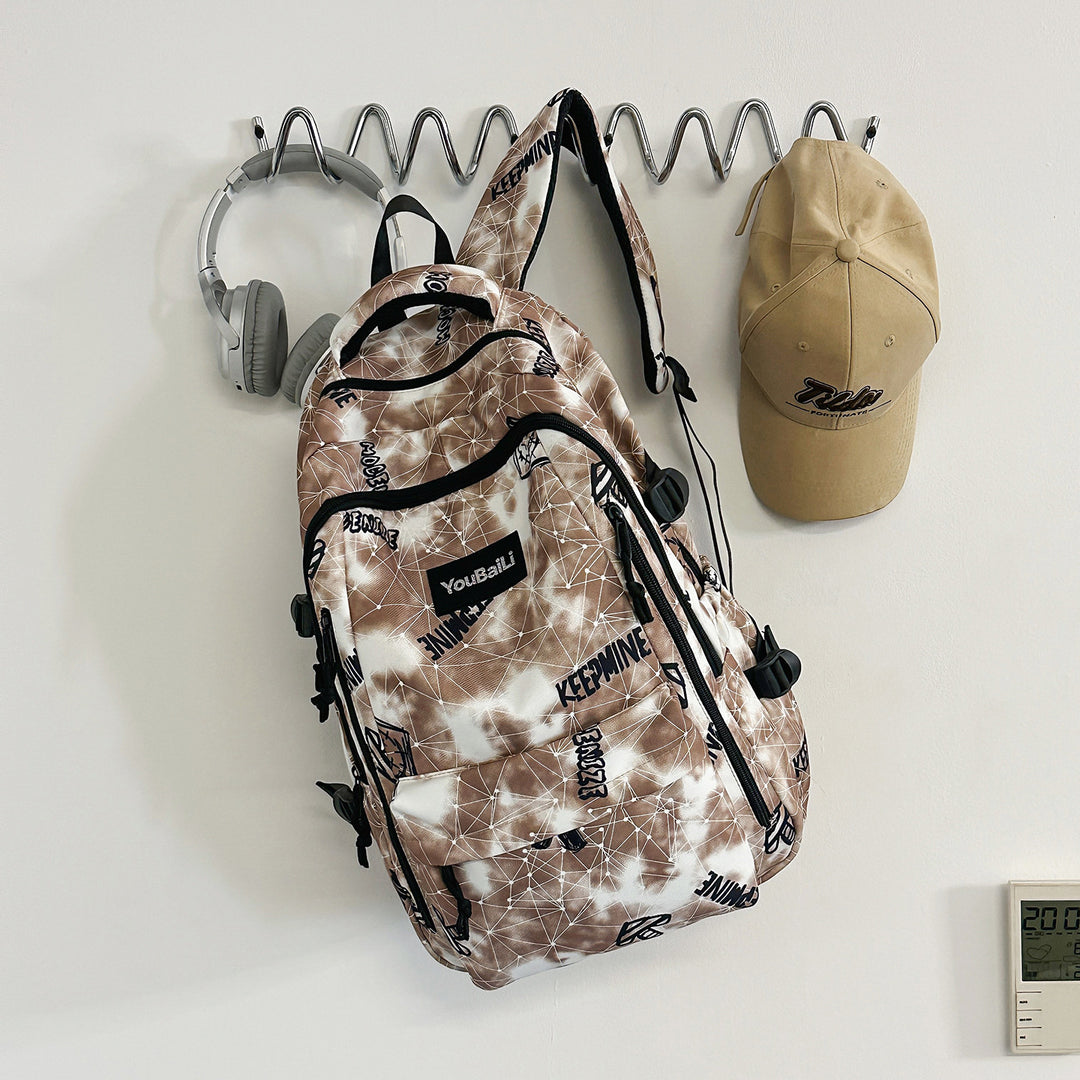 Trendiger Gemusterter Rucksack Karnz