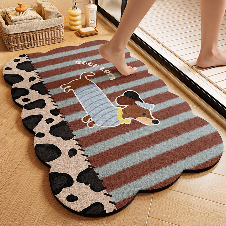 Weiches Badezimmer-Matte für Badezimmerböden