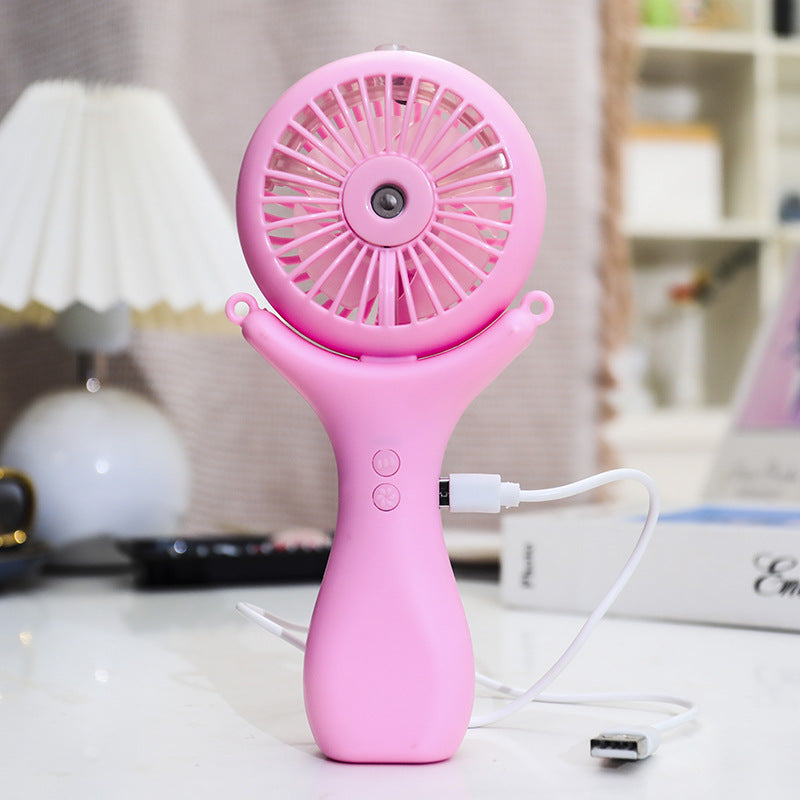 Damen tragbarer Mini-Ventilator mit Wasserzerstäuber Karnz