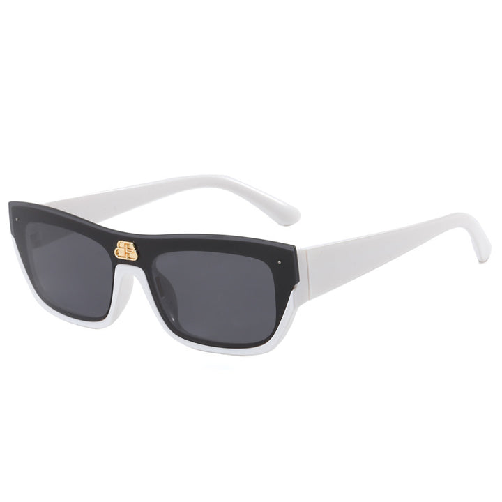 Damen modische oversized Sonnenbrille mit markantem Design Karnz