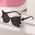 Damen auffällige modische Designer-Sonnenbrille Karnz