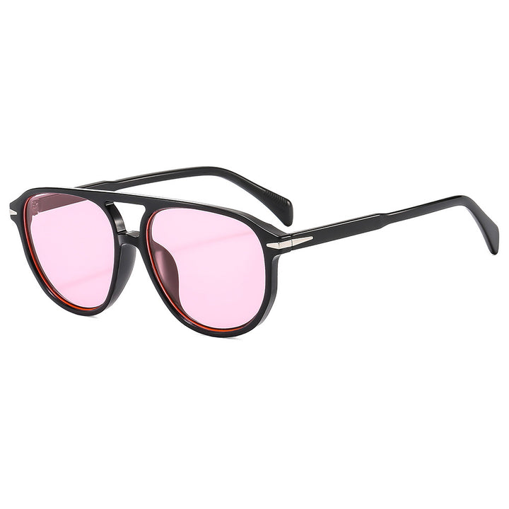 Modische geometrische Sonnenbrille Karnz