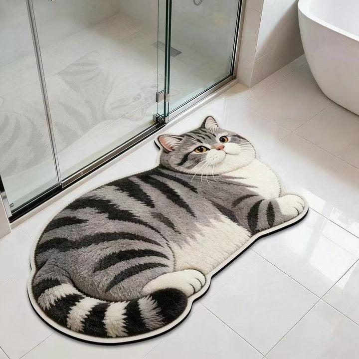 Corgi-förmige Badematte