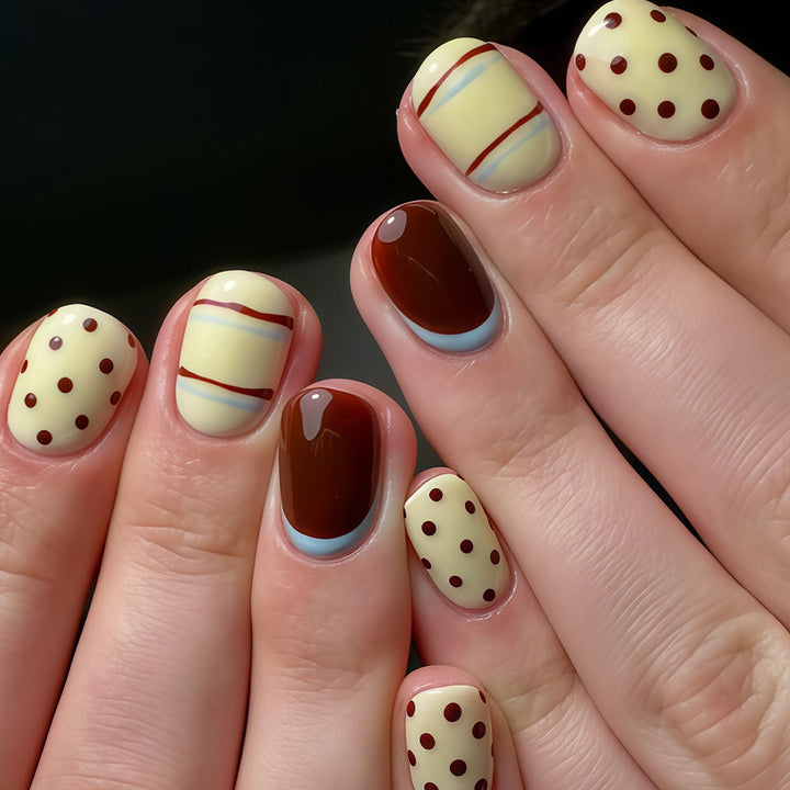 Schicke Designer Nagelkunst Karnz