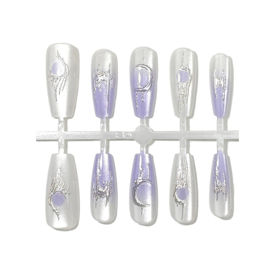 Kosmisches Themen Press-On Nagelset