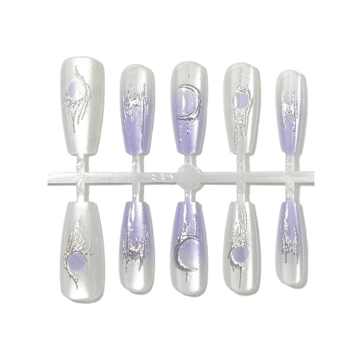 Kosmisches Themen Press-On Nagelset