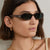 Damen modische Sonnenbrille im eleganten Schildkrötendesign Karnz