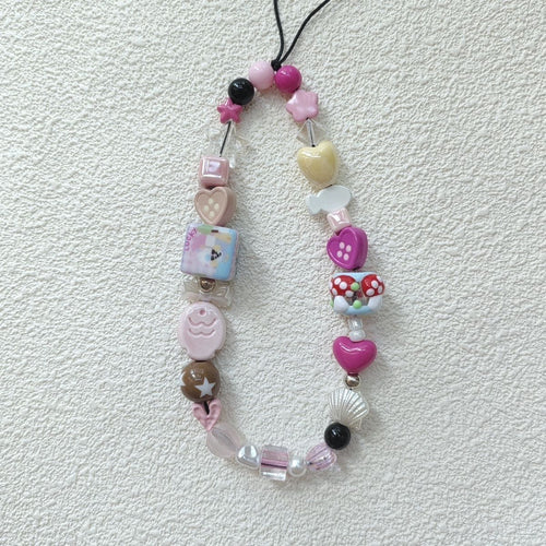 Farbenfroher Charm Perlen Brillenband Karnz