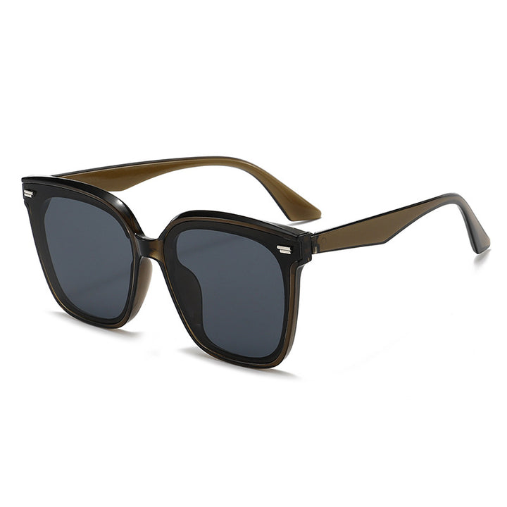 Bold Übergroße Quadratische Sonnenbrille