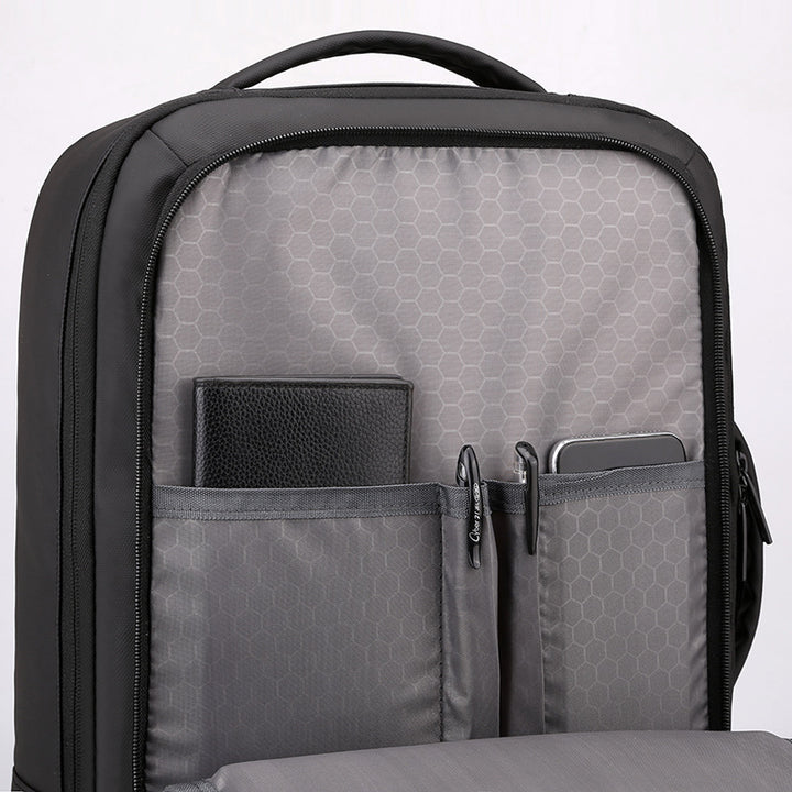 Gepolsterter Laptop-Rucksack mit Hochfunktionalem Stauraum Karnz