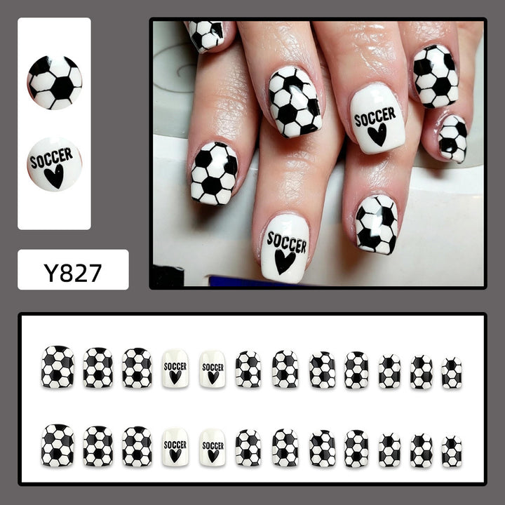 Fußball Nagelkunst Set Karnz