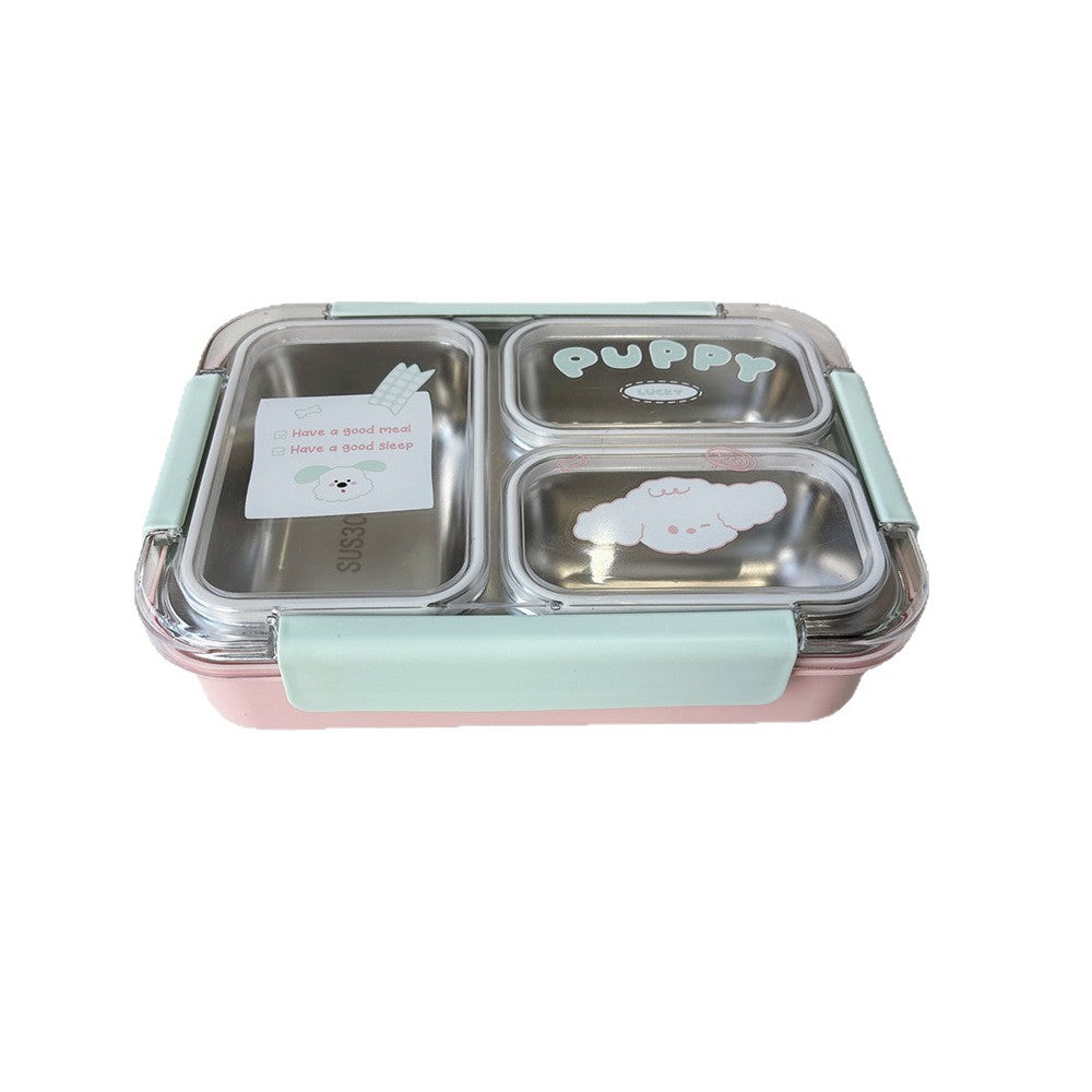 Multi-Compartment Lunch Container