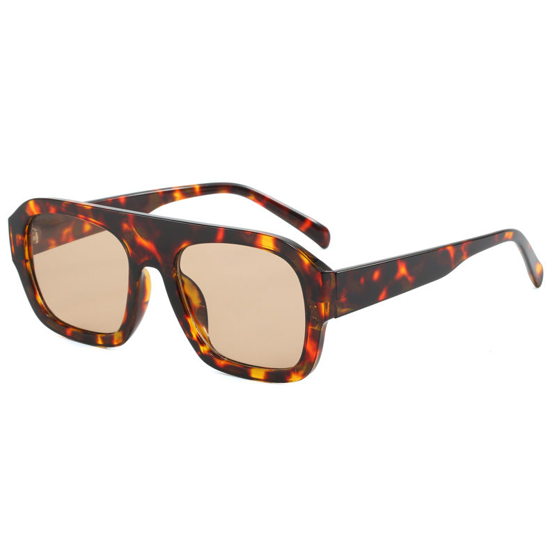 Damen oversize quadratische Sonnenbrille mit modernem Design Karnz