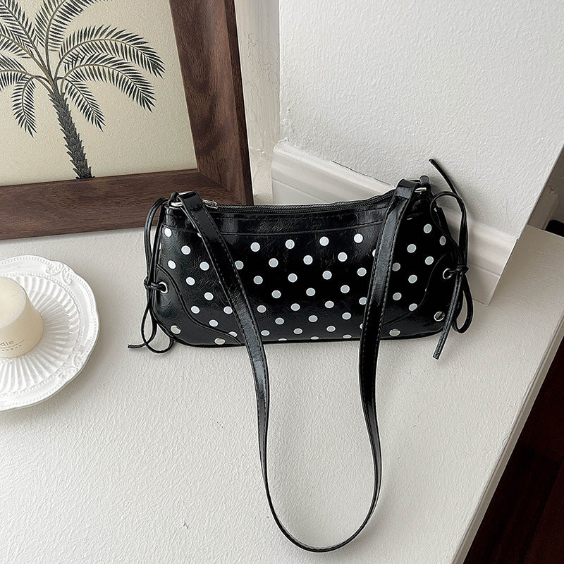 WoPolka Dot Muster Mini Handtasche Karnz
