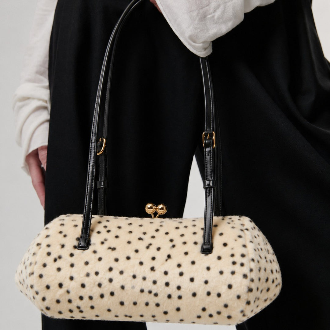 Verspielt Fuzzy Handtasche zum Handtragen
