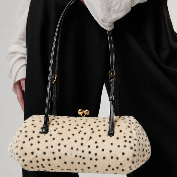 Verspielt Fuzzy Handtasche zum Handtragen