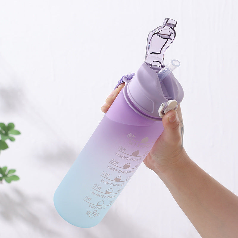 Damen Sport Trinkflasche Karnz