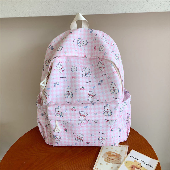 Verspielter Charakterdesign-Rucksack